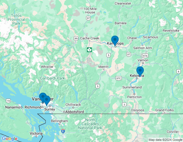 Map of Vancouver – Mount Pleasant – Head Office